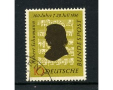 1956 - GERMANIA FEDERALE - ROBERT SCHUMAN - USATO - LOTTO/30794U 1956 - GERMANIA FEDERALE - ROBERT SCHUMAN - USATO - LOTTO/30794U