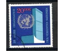 1970 - GERMANIA DDR - 25° ANNIVERSARIO ONU - USATO - LOTTO/36387U 1970 - GERMANIA DDR - 25° ANNIVERSARIO ONU - USATO - LOTTO/36387U