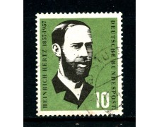 1957 - GERMANIA FEDERALE - H. HERTZ - USATO - LOTTO/30807U 1957 - GERMANIA FEDERALE - H. HERTZ - USATO - LOTTO/30807U