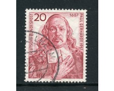 1957 - GERMANIA FEDERALE - PAUL GERHARDT - USATO - LOTTO/30808U 1957 - GERMANIA FEDERALE - PAUL GERHARDT - USATO - LOTTO/30808U