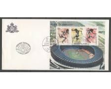 1988 - SAN MARINO - OLIMPIADI DI SEUL FOGLIETTO - BUSTA FDC - LOTTO/31794