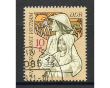1971 - GERMANIA DDR - INVINCIBILE VIETNAM - USATO - LOTTO/36411U 1971 - GERMANIA DDR - INVINCIBILE VIETNAM - USATO - LOTTO/36411U