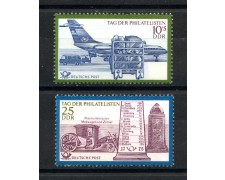 1971 - GERMANIA DDR - GIORNATA DEI FILATELISTI 2v.- NUOVI - LOTTO/36414 1971 - GERMANIA DDR - GIORNATA DEI FILATELISTI 2v.- NUOVI - LOTTO/36414