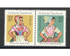 1971 - GERMANIA DDR - COSTUMI POPOLARI 2v.- NUOVI - LOTTO/36421 1971 - GERMANIA DDR - COSTUMI POPOLARI 2v.- NUOVI - LOTTO/36421