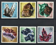 1972 - GERMANIA DDR - MINERALI 5v. - NUOVI - LOTTO/36425 1972 - GERMANIA DDR - MINERALI 5v. - NUOVI - LOTTO/36425
