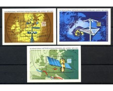 1972 - GERMANIA DDR - METEOROLOGIA 3 FOGLIETTI- NUOVI - LOTTO/36427 1972 - GERMANIA DDR - METEOROLOGIA 3 FOGLIETTI- NUOVI - LOTTO/36427