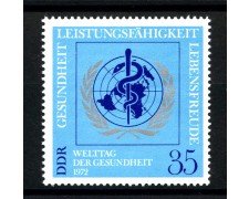 1972 - GERMANIA DDR - MESE DELLA SANITA' - NUOVO - LOTTO/36428 1972 - GERMANIA DDR - MESE DELLA SANITA' - NUOVO - LOTTO/36428