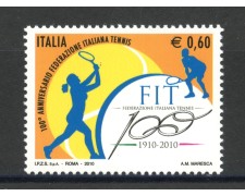 2010 - REPUBBLICA - FEDERAZIONE TENNIS - NUOVO - LOTTO/37244 2010 - REPUBBLICA - FEDERAZIONE TENNIS - NUOVO - LOTTO/37244