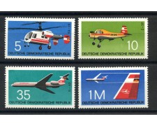 1972 - GERMANIA DDR - MEZZI DI TRASPORTO AEREO 4v. - NUOVI - LOTTO/36429 1972 - GERMANIA DDR - MEZZI DI TRASPORTO AEREO 4v. - NUOVI - LOTTO/36429