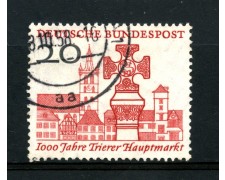 1958 - GERMANIA FEDERALE - 20p. MERCATO DI TREVIRI - USATO - LOTTO/30829U