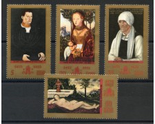 1972 - GERMANIA DDR - DIPINTI DI LUCAS CRANACH 4v. - NUOVI - LOTTO/36434 1972 - GERMANIA DDR - DIPINTI DI LUCAS CRANACH 4v. - NUOVI - LOTTO/36434