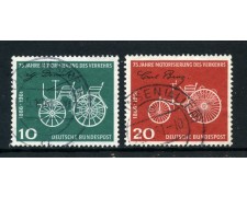 1961 - GERMANIA FEDERALE - ANNIVERSARIO AUTOMOBILE 2v. - USATI - LOTTO/30859U 1961 - GERMANIA FEDERALE - ANNIVERSARIO AUTOMOBILE 2v. - USATI - LOTTO/30859U