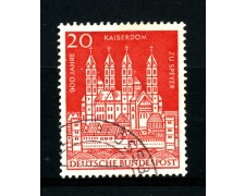 1961 - GERMANIA FEDERALE - 20p. CATTEDRALE DI SPIRA - USATO - LOTTO/30861U 1961 - GERMANIA FEDERALE - 20p. CATTEDRALE DI SPIRA - USATO - LOTTO/30861U