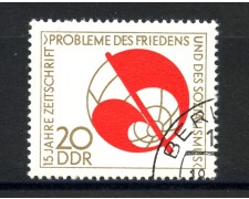 1973 - GERMANIA DDR - PROBLEMI DELLA PACE - USATO - LOTTO/36468U 1973 - GERMANIA DDR - PROBLEMI DELLA PACE - USATO - LOTTO/36468U