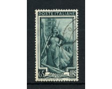 1955 - REPUBBLICA - LOTTO/48426D - 65 LIRE ITALIA AL LAVORO USATO 1955 - REPUBBLICA - LOTTO/48426D - 65 LIRE ITALIA AL LAVORO USATO