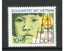 1973 - GERMANIA DDR - INVINCIBILE VIETNAM - NUOVO - LOTTO/36474 1973 - GERMANIA DDR - INVINCIBILE VIETNAM - NUOVO - LOTTO/36474