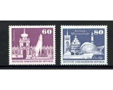 1974 - GERMANIA DDR - EDIFICI IMPORTANTI 2v.- NUOVI - LOTTO/36483 1974 - GERMANIA DDR - EDIFICI IMPORTANTI 2v.- NUOVI - LOTTO/36483