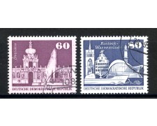 1974 - GERMANIA DDR - EDIFICI IMPORTANTI 2v.- USATI - LOTTO/36483U 1974 - GERMANIA DDR - EDIFICI IMPORTANTI 2v.- USATI - LOTTO/36483U