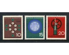 1964 - GERMANIA FEDERALE - PROGRESSI DELLA SCIENZA 3v. - NUOVI - LOTTO/30886