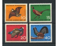 1965 - GERMANIA FEDERALE - PRO GIOVENTU' UCCELLI 4v. - NUOVI - LOTTO/30891 1965 - GERMANIA FEDERALE - PRO GIOVENTU' UCCELLI 4v. - NUOVI - LOTTO/30891