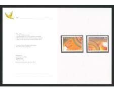 1999 - SVIZZERA - SERVIZIO - UNIONE POSTALE 2v. - NUOVI - FOLDER - LOTTO/37313F 1999 - SVIZZERA - SERVIZIO - UNIONE POSTALE 2v. - NUOVI - FOLDER - LOTTO/37313F