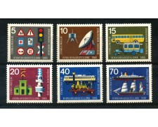 1965 - GERMANIA FEDERALE - ESPOSIZIONE DEI TRASPORTI 6v. - NUOVI - LOTTO/30896 1965 - GERMANIA FEDERALE - ESPOSIZIONE DEI TRASPORTI 6v. - NUOVI - LOTTO/30896