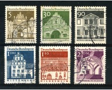 1966 - GERMANIA FEDERALE - EDIFICI STORICI 6v. - USATI - LOTTO/30902U 1966 - GERMANIA FEDERALE - EDIFICI STORICI 6v. - USATI - LOTTO/30902U