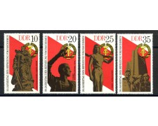 1975 - GERMANIA DDR - LIBERAZIONE DAL FASCISMO 4v.- NUOVI - LOTTO/36515 1975 - GERMANIA DDR - LIBERAZIONE DAL FASCISMO 4v.- NUOVI - LOTTO/36515