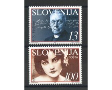 1996 - SLOVENIA - PERSONALITA' 2v. - NUOVI - LOTTO/33897