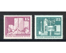 1973 - GERMANIA DDR - EDIFICI IMPORTANTI 2v.- NUOVI - LOTTO/36459 1973 - GERMANIA DDR - EDIFICI IMPORTANTI 2v.- NUOVI - LOTTO/36459