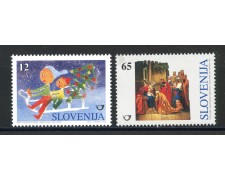 1996 - SLOVENIA - NATALE 2v. - NUOVI - LOTTO/33914