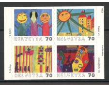 2000 - SVIZZERA - IL FUTURO DEI FRANCOBOLLI 4v. - NUOVI - LOTTO/37338 2000 - SVIZZERA - IL FUTURO DEI FRANCOBOLLI 4v. - NUOVI - LOTTO/37338