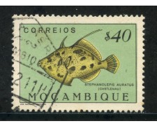 1951 - MOZAMBICO - 40c. PESCI - USATO - LOTTO/29041 1951 - MOZAMBICO - 40c. PESCI - USATO - LOTTO/29041