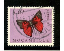 1953 - MOZAMBICO - 30c. FARFALLE - USATO - LOTTO/29063U 1953 - MOZAMBICO - 30c. FARFALLE - USATO - LOTTO/29063U