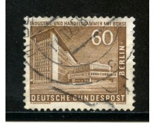1956/63 - BERLINO - 60p. CAMERA DI COMMERCIO - USATO - LOTTO/29231 1956/63 - BERLINO - 60p. CAMERA DI COMMERCIO - USATO - LOTTO/29231