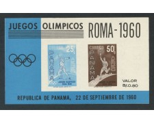 1960 - PANAMA - OLIMPIADI DI ROMA - FPGLIETTO NUOVO - LOTTO/29356 1960 - PANAMA - OLIMPIADI DI ROMA - FPGLIETTO NUOVO - LOTTO/29356