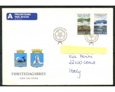 1992 - NORVEGIA - CITTA' DI MOLDE E KRISTIANSUD - BUSTA FDC - LOTTO/29557 1992 - NORVEGIA - CITTA' DI MOLDE E KRISTIANSUD - BUSTA FDC - LOTTO/29557