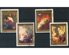 1981 - REP. CENTRAFRICANA - DIPINTI DI REMBRANDT 4v. POSTA AEREA - USATI - LOTTO/29984 1981 - REP. CENTRAFRICANA - DIPINTI DI REMBRANDT 4v. POSTA AEREA - USATI - LOTTO/29984