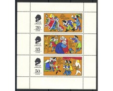 1970 - GERMANIA DDR - FIABE DI GRIMM 3v. MINIFOGLIO - NUOVI - LOTTO/36534 1970 - GERMANIA DDR - FIABE DI GRIMM 3v. MINIFOGLIO - NUOVI - LOTTO/36534