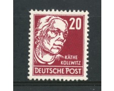 1948 - GERMANIA OCC. SOVIETICA - 20p. CARMINIO KOLLWITZ - NUOVO - LOTTO/30037