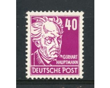 Germany Soviet Occupation 1948 40p. Lilac Hauptmann - MNH - LOTTO/30040