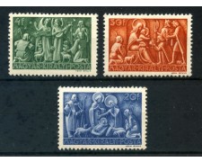 1943 - UNGHERIA - NATALE 3v. - LINGUELLATI - LOTTO/30051 1943 - UNGHERIA - NATALE 3v. - LINGUELLATI - LOTTO/30051