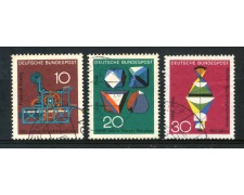 1968 - GERMANIA FEDERALE - PROGRESSI DELLA SCIENZA 3v. - USATI - LOTTO/30940U 1968 - GERMANIA FEDERALE - PROGRESSI DELLA SCIENZA 3v. - USATI - LOTTO/30940U