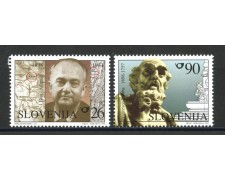 1998 - SLOVENIA - ADAMIC / ROBBA 2v. - NUOVI - LOTTO/33948