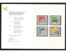 2001 - SVIZZERA - PRO PATRIA 4v. - NUOVI - LOTTO/37349F 2001 - SVIZZERA - PRO PATRIA 4v. - NUOVI - LOTTO/37349F