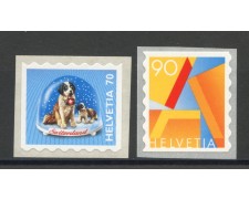 2001 - SVIZZERA - POSTA ORDINARIA 2v. - NUOVI - LOTTO/37351 2001 - SVIZZERA - POSTA ORDINARIA 2v. - NUOVI - LOTTO/37351