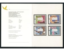 2001 - SVIZZERA - FRANCOBOLLI PER DISTRIBUTORI 4v. - NUOVI - FOLDER - LOTTO/37357F 2001 - SVIZZERA - FRANCOBOLLI PER DISTRIBUTORI 4v. - NUOVI - FOLDER - LOTTO/37357F