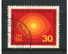 1969 - GERMANIA FEDERALE - 30p. CHIESA EVANGELICA - USATO - LOTTO/30963U 1969 - GERMANIA FEDERALE - 30p. CHIESA EVANGELICA - USATO - LOTTO/30963U
