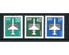 1982 - GERMANIA DDR - POSTA AEREA 3v. - NUOVI - LOTTO/36604 1982 - GERMANIA DDR - POSTA AEREA 3v. - NUOVI - LOTTO/36604
