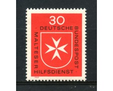 1969 - GERMANIA FEDERALE - 30p. ORDINE DI MALTA - NUOVO - LOTTO/30965 1969 - GERMANIA FEDERALE - 30p. ORDINE DI MALTA - NUOVO - LOTTO/30965